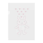 AROMA☆LOVELYのLOVELY♡RABBIT Clear File Folder