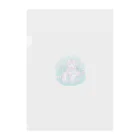 いつもおおきに！たけじいちゃんのWhite Tiger Baby Sigi Clear File Folder