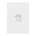 kappaのかわいい子犬 Clear File Folder