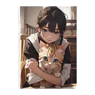 kazu_gのマンチカンを抱く美少女 Clear File Folder