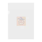 Papapapartyのハロウィンパンプキン Clear File Folder