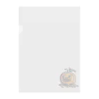 朱音琴音のドット絵のハロウィンかぼちゃのおばけ Clear File Folder