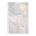 RGセクシーガールのセクシー金髪美女 Clear File Folder