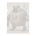 PUGおやじのロボパグ出動 Clear File Folder