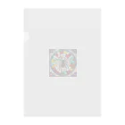 0024aquaの蜘蛛の巣 Clear File Folder