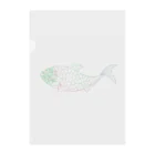 mumusの魚　water drop Clear File Folder