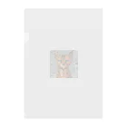 kindonesiaのドット絵のアビシニアン Clear File Folder