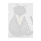 kgymのスーツ猫 Clear File Folder