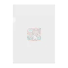 NewarrowCreationsのネコのひとこと: おしゃれデザインステッカー Clear File Folder