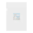 ピヨっこのサングラス犬　【銀次郎】 Clear File Folder