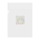 YUTO1126の可愛くて愛らしい亀 Clear File Folder