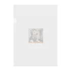 0416artの柴犬ラジオ Clear File Folder