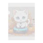 yoiyononakaのハロウィンと白猫10 Clear File Folder