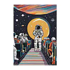 宇宙開発デザイン科の宇宙ムーン教の教え Clear File Folder