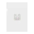 chikarabizのかわいいパンダ、イラストのグッズ Clear File Folder