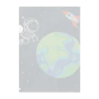 あいいろのキュートな宇宙飛行士 Clear File Folder