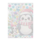 MistyStarkのペンギン犬 Clear File Folder