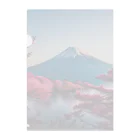 P.H.C（pink house candy）の富士山と紅葉、そして湖のグッズ Clear File Folder