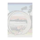 浮世絵屋の北斎「富嶽三十六景⑤　尾州不二見原」葛飾北斎の浮世絵 Clear File Folder