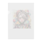 Jake-Hokkaido のJK-005 Pierrot girl Clear File Folder