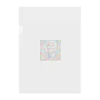 ニャーちゃんショップのクッキングキャット Clear File Folder