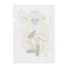 LalaHangeulのキンシコウ(金絲猴) Clear File Folder