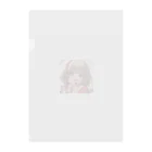 coco1739の可愛い女の子イラストグッズ Clear File Folder