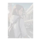 めんたいこの都会女子高生 Clear File Folder