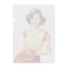 MistyStarkの日本人女性ボーリング Clear File Folder
