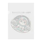 Jun291のスペースニャンダー Clear File Folder