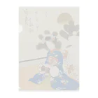 Togetsu no Moriの森 吐月  Togetsu Mori Clear File Folder