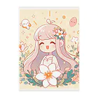 終わらない夢🌈の少女とお花🌸 Clear File Folder