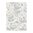 SAI.AI【ビンテージアニマル】のpandas【ビンテージアニマル】 Clear File Folder