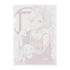 ももせ の おみせのあけおめ桃瀬 Clear File Folder