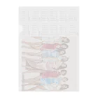 AIART_REINA_KASUMIのAIARTｰREINA 2024カレンダー（８人） Clear File Folder