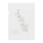 たくみのグッズショップのボケ（Chaenomeles speciosa） Clear File Folder