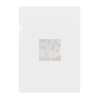 サーフサイドファッションのサンセットビーチパーム Clear File Folder