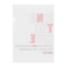 MITSUNORI OFFICIAL SHOPのMITSUNORI デビュー10周年記念デザイン Clear File Folder