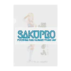 SAKUPRO_公式ストアのチアリーダーれもん クリアファイル