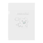 クロシアのお財布猫 Clear File Folder