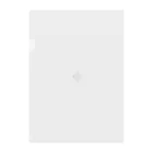 シルバーデザイン-幻影のゼノンの結晶 Clear File Folder