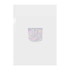 お茶目なドット絵のドッド絵世界 Clear File Folder