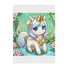 karekore_のかわいいユニコーンのみこ Clear File Folder