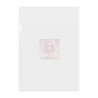 diet___llcのゆめかわドットちゃん Clear File Folder