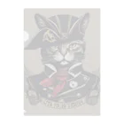 Jj-O_O-Jjの猫海賊団シリーズ★Duke船長 Clear File Folder