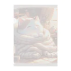 Cat-To-Critter-Fashionのほのぼのな猫 Clear File Folder