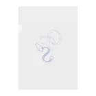 seri09のOfficeS "The Navy" Clear File Folder