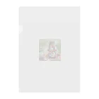 mari0909の可愛らしいシマリスのエプロン姿 Clear File Folder