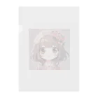 mikukiのかわいい女の子 Clear File Folder