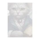 キャリーの紳士猫 Clear File Folder